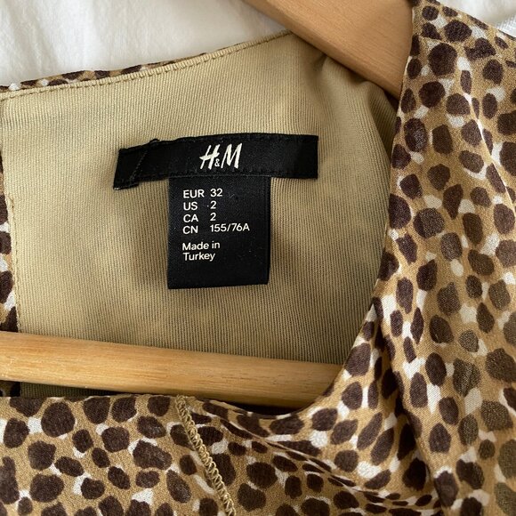 H&M Chiffon Flounce Mini Dress - Picture 5 of 5